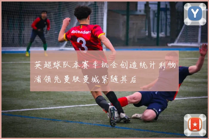 英超球队本赛季机会创造统计利物浦领先曼联曼城紧随其后